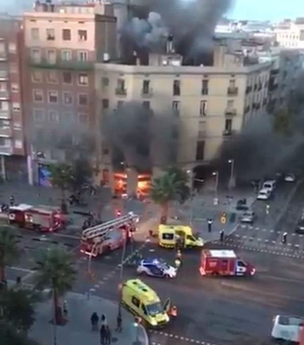 Explozii puternice la Barcelona