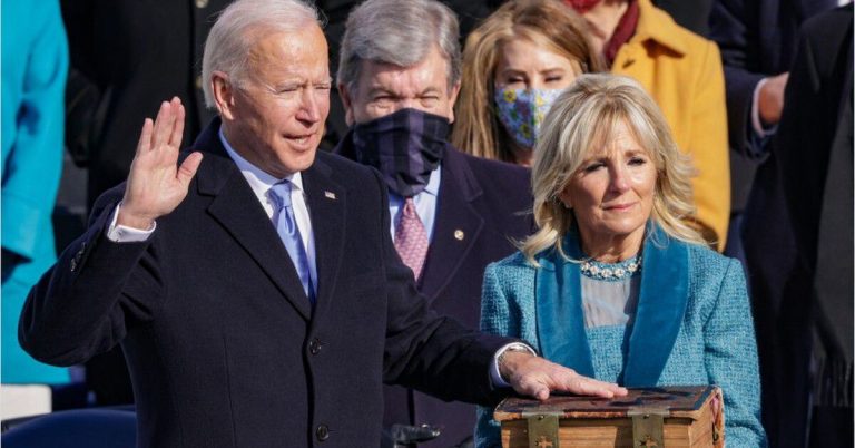 Joe Biden face o pledoarie pentru unitate în discursul său inaugural