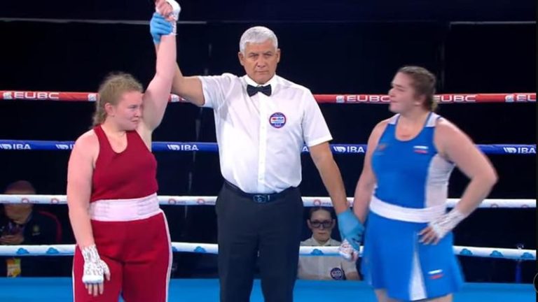 Daria Cozorez a devenit campioană europeană la box