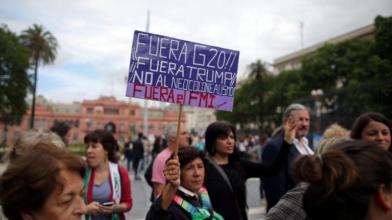 Proteste la Buenos Aires împotriva summit-ului G20