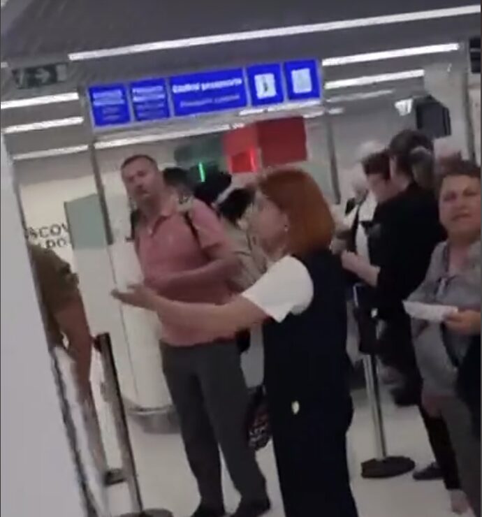 VIDEO Oamenii lui Șor din nou au făcut scandal la aeroport. ‘Ai văzut oi în fața ta’