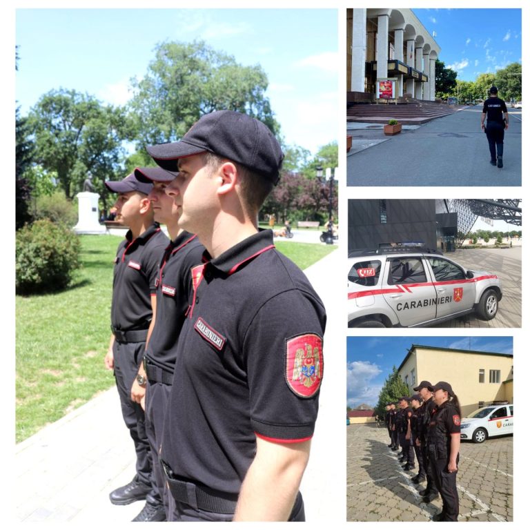 În perioada 31 mai – 6 iunie 2024, au activat peste 800 de carabinieri la menținerea și asigurarea ordinii publice