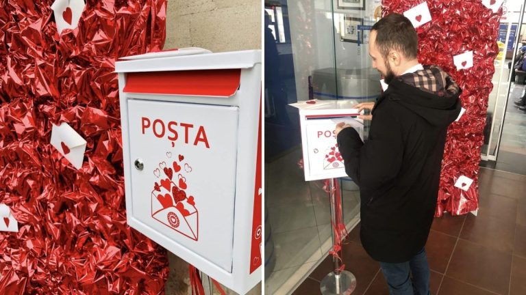 Scrisori de dragoste cu mărci personalizate: Poșta Moldovei îți „livrează dragostea”, trebuie doar să o pui în plic
