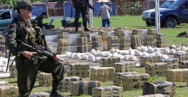 Autorităţile din Columbia au confiscat o tonă de cocaină ce urma să fie trimisă în Belgia de o facţiune disidentă din FARC