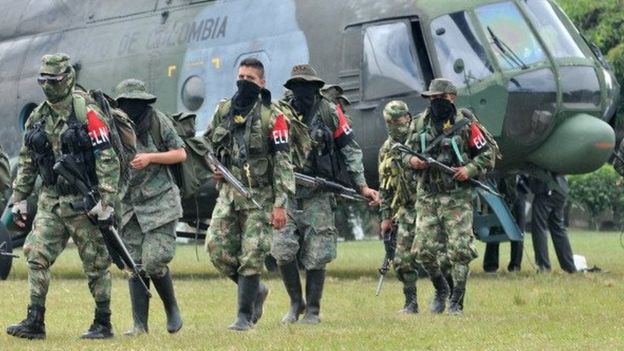 Columbia reia negocierile cu Armata de Eliberare Naţională
