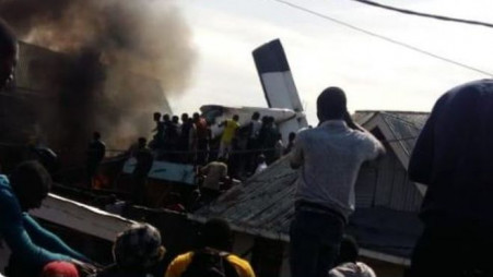 Bilanțul accidentului aviatic din estul RD Congo a crescut la 24 de morți