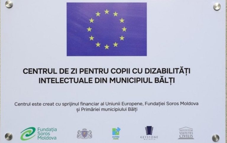 Un nou centru de zi pentru copii cu dizabilități intelectuale a fost inaugurat în municipiul Bălți