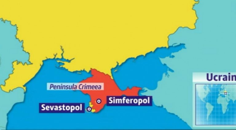Cehia retrage un atlas geografic în care Crimeea este prezentată drept teritoriu rus