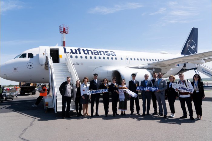 Una dintre cele mai mari companii aeriene din Europa a lansat zboruri Chișinău-Frankfurt