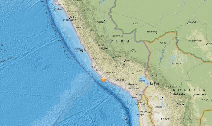 Un cutremur cu magnitudinea de 5,6 provoacă panică în oraşul peruan Arequipa