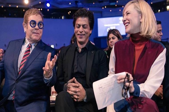 Cate Blanchett, Elton John şi Shah Rukh Khan au fost premiaţi la Forumul Economic Mondial de la Davos