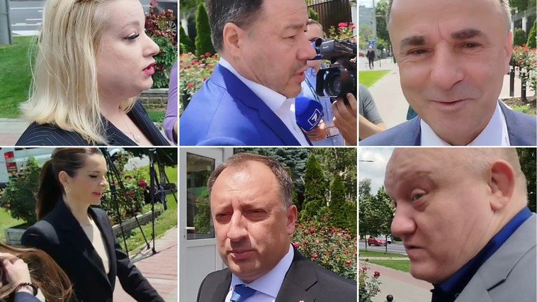 Deputați, fost prim-ministru, au făcut coadă la Ambasada Rusiei pentru a marca Ziua Națională a Federației Ruse