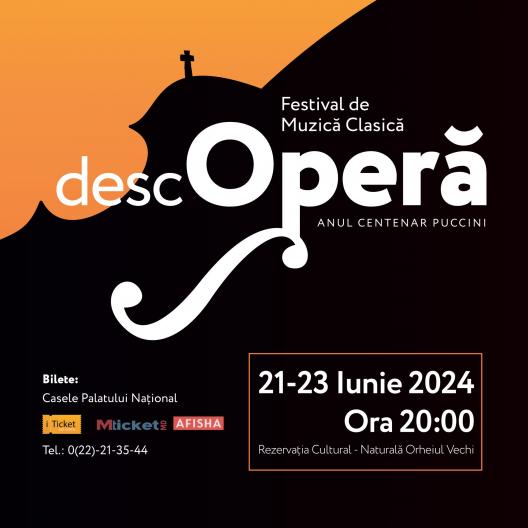 Soliștii de operă din Roma, București și Chișinău participă la Festivalul de Muzică clasică „DescOperă”