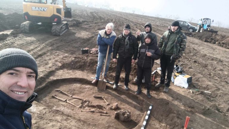 FOTO/VIDEO: Descoperire arheologică la Morenii Vechi