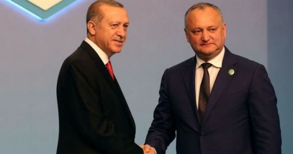 Erdogan, în vizită în Republica Moldova:Dodon şi-a exprimat dorinţa ca sabia lui Ştefan cel Mare să fie trimisă la Chişinău