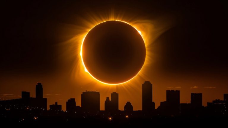 (VIDEO) Eclipsa totală de Soare, urmărită de milioane de oameni. Evenimentul a fost transmis LIVE de NASA