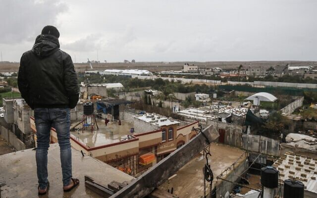 Egiptul a început construirea unui zid la frontiera cu Fâşia Gaza