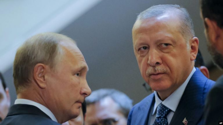 Erdogan anunţă un ‘acord istoric’ asupra Siriei după o întrevedere cu Putin
