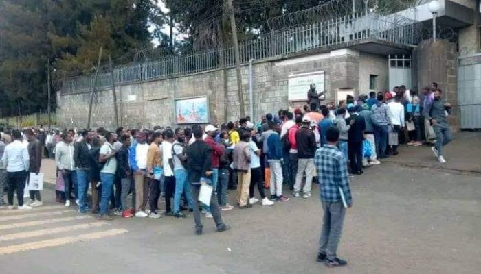Controverse privind mulțimea de etiopieni din fața ambasadei Rusiei: solidaritate sau recrutare