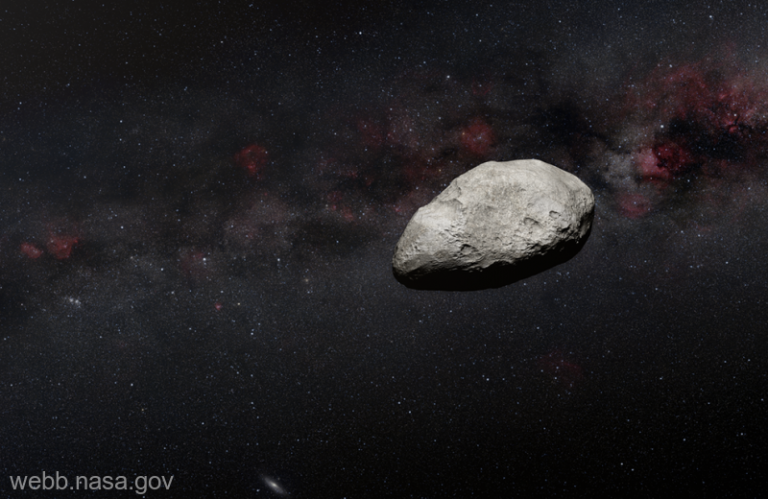 Telescopul spaţial James Webb a descoperit un mic asteroid ‘din întâmplare’