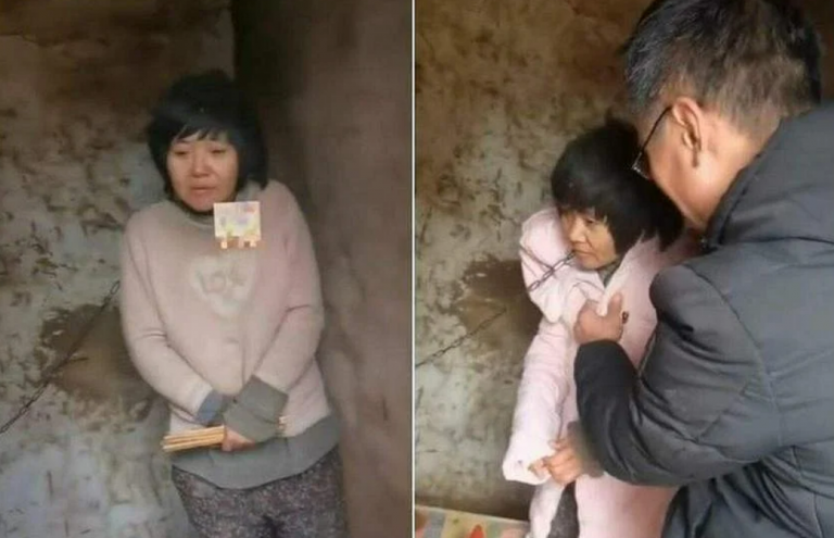 Ani grei de închisoare pentru un chinez care îşi ţinea nevasta LEGATĂ în lanţuri