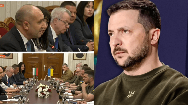 Zelenski îl face praf pe președintele bulgar din cauză că se opune înarmării Ucrainei