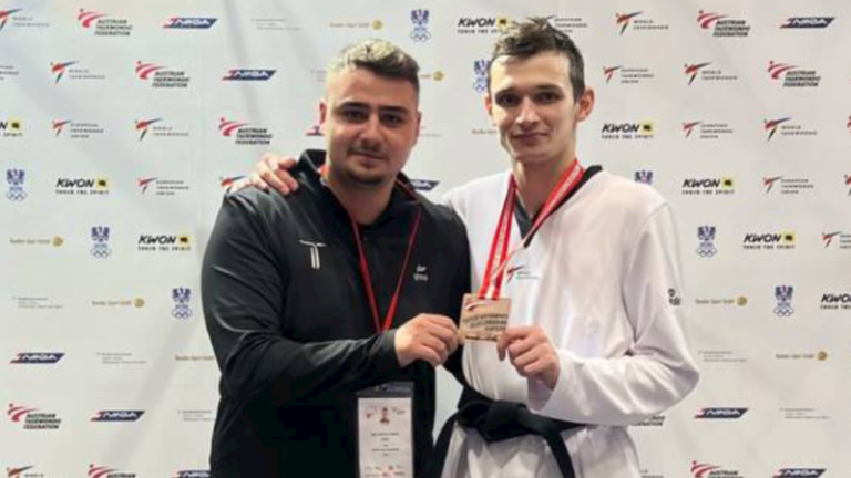 Serghei Uscov a luat bronzul la un concurs de taekwondo din Austria