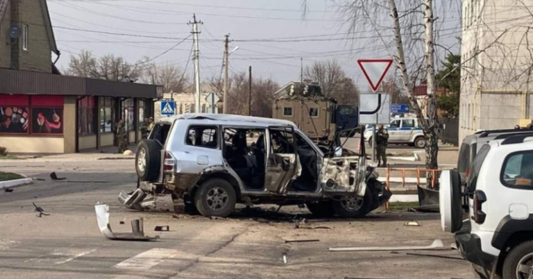 ASASINAT în Lugansk! Un oficial al ocupaţiei ruse a murit într-o maşină-capcană