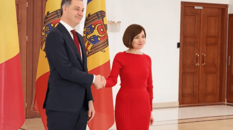 Premierul Belgiei a ajuns la Chișinău
