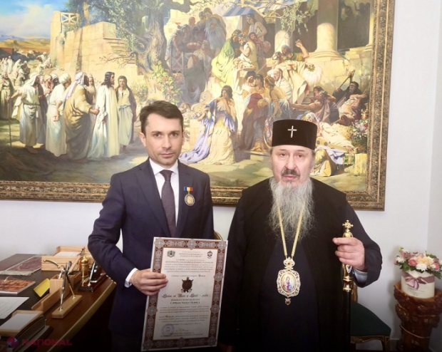 Mitropolitul Basarabiei s-a întâlnit cu secretarul de stat pentru Culte din Guvernul României