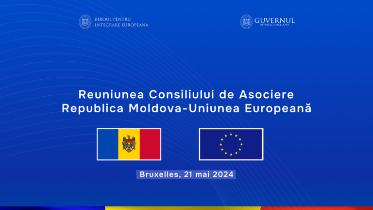 Mâine are loc cea de-a 8-a reuniune a Consiliului de Asociere Republica Moldova-UE
