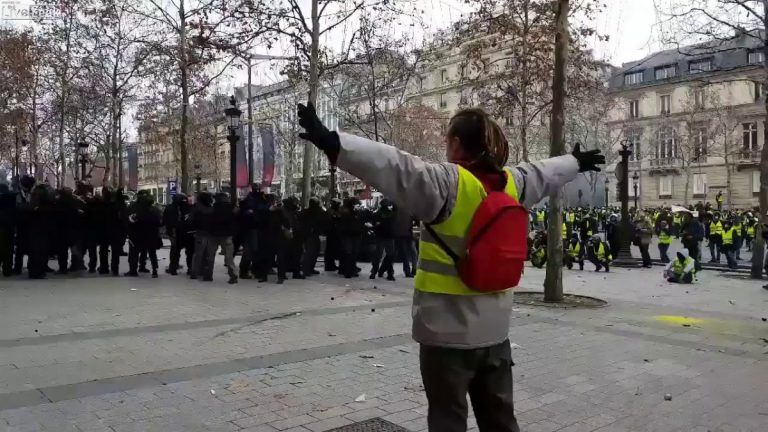 “Vestele galbene” : 50.000 de manifestanţi în toată Franţa; 24 de protestatari reţinuţi la Paris