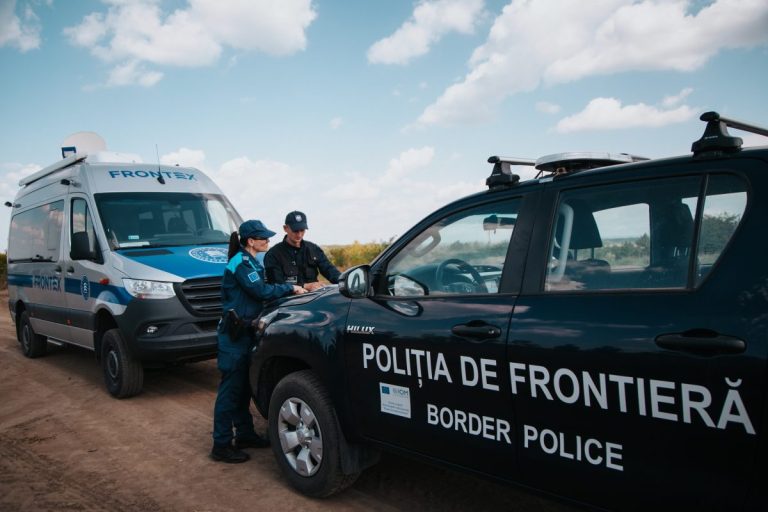 Poliția de Frontieră din R. Moldova a primit un lot de antidrone din partea GS Foundation