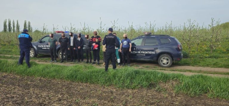 9 cetățeni ucraineni au fost prinși trecând ilegal frontiera moldo-ucraineană