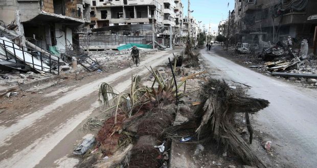 Forţele guvernamentale siriene au lansat o ofensiva terestră în zona Hawsh al-Dawahra din Ghouta