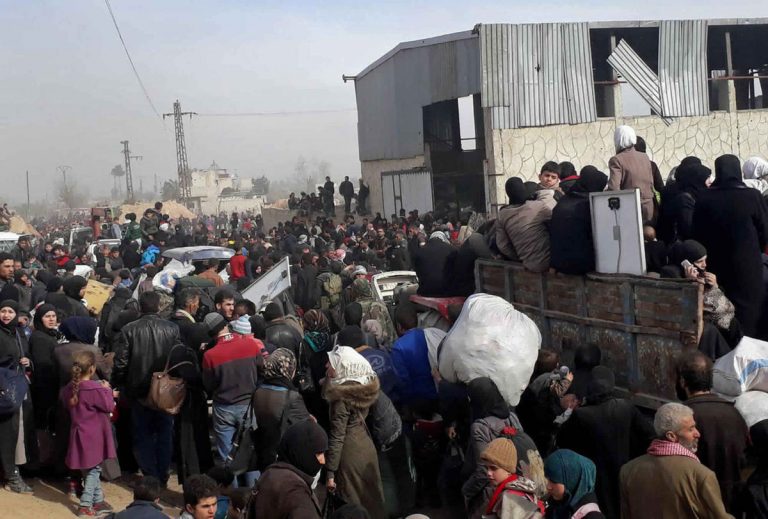 Franţa şi Rusia vor livra în premieră împreună ajutor umanitar în enclava siriană Ghouta de Est