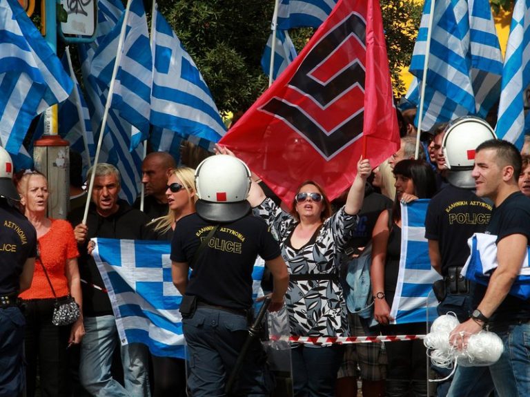 Grevă la radioteleviziunea publică elenă pentru a împiedica o transmisiune a partidului neonazist Zorii Aurii