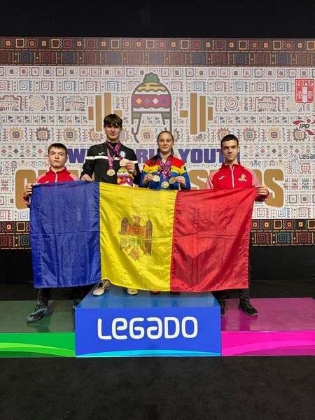 Campionatul Mondial de haltere: Sportivii moldoveni au cucerit trei medalii de aur și două de bronz