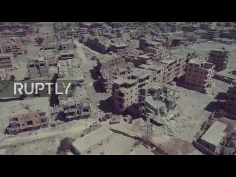 Rusia denunţă `bombardamentele barbare` de la Raqqa, comparându-le cu cele asupra Dresdei din 1945
