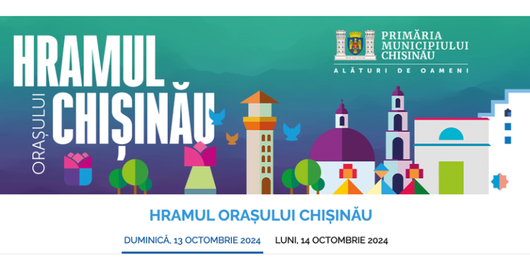 Autoritățile au publicat programul de Hramul orașului Chișinău