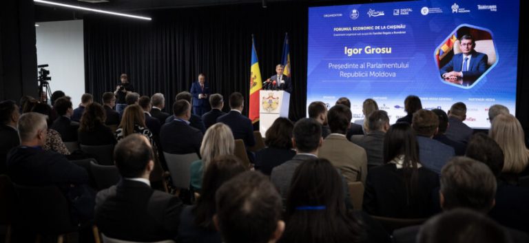 Igor Grosu, la Forumul Economic: „Vă rugăm să aveți încredere și să investiți în Republica Moldova”
