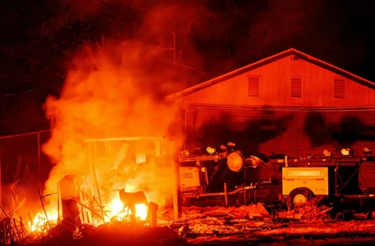 Incendiile se răspîndesc în California, în toiul unui val de caniculă