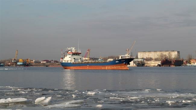 O navă cargo iraniană s-a scufundat în apropierea portului Lankaran din Azerbaidjan