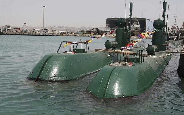 Iranul s-a echipat cu două submarine capabile să lanseze rachete