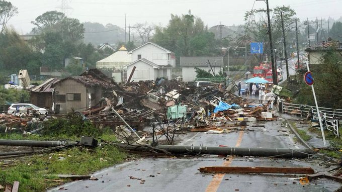 Taifunul Hagibis a făcut PRĂPĂD în Japonia: 74 de morți și 224 de răniți!