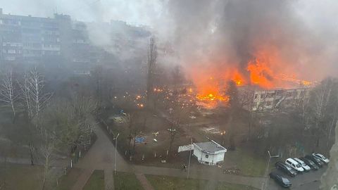 SBU a lansat o anchetă în cazul elicopterului prăbușit lângă Kiev