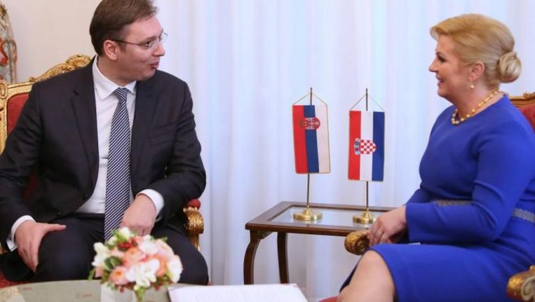 Preşedinţii croat şi sârb au recunoscut că relaţiile dintre ţările lor nu au fost mereu “amicale”