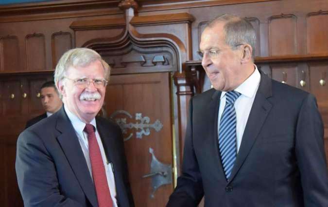 Retragerea SUA din Tratatul INF: Bolton discută cu Lavrov la Moscova