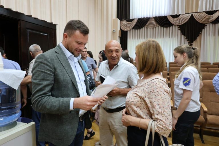 Discuții ecologice la Leova. Ministrul Lazarencu caută soluții de comun cu primarii