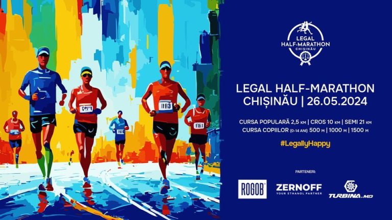 Chișinăul găzduiește „Legal Half-Marathon Chișinău 2024”: Un eveniment sportiv pentru întreaga comunitate
